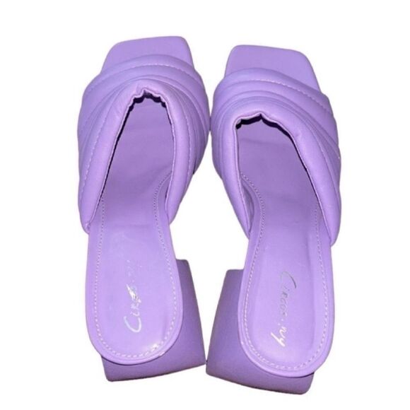 Circus NY Lilac Purple Mule Sandals(Size 8.5M) - Picture 3 of 13